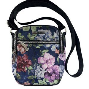 Betsey Johnson - Navy / Floral Crossbody Handbag Purse- NWOT